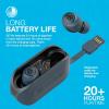 imageJLab Go Air True Wireless Bluetooth Earbuds  Charging Case  Dual Connect  IP44 Sweat Resistance  Bluetooth 50 Connection  3 EQ Sound Settings JLab Signature Balanced Bass Boost Blue Renewed