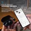 imageJLab Hear OTC Hearing Aid amp Earbuds Beige Traditional Earbud Fit Four Preset Hearing Modes inEar Detection and Builtin Feedback Suppression Independent Volume Control and Touch ControlsCloud White