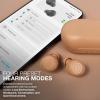 imageJLab Hear OTC Hearing Aid amp Earbuds Beige Traditional Earbud Fit Four Preset Hearing Modes inEar Detection and Builtin Feedback Suppression Independent Volume Control and Touch ControlsBeige