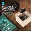 imageJLab JBuds Air ANC True Wireless Bluetooth Earbuds  Black  Active Noise Canceling  Low Latency Movie Mode  Dual Connect  IP55 Sweat Resistance  Custom 3 EQ Sound Settings Renewed