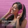 imageJLab Studio Pro Bluetooth Wireless OverEar Headphones 50 Hour Bluetooth 5 Playtime EQ3 Sound UltraPlush Faux Leather amp Cloud Foam Cushions Track and Volume Controls Pink