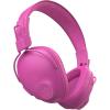 imageJLab Studio Pro Bluetooth Wireless OverEar Headphones 50 Hour Bluetooth 5 Playtime EQ3 Sound UltraPlush Faux Leather amp Cloud Foam Cushions Track and Volume Controls Pink