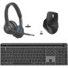 imageJLab Work Bundle Go Work 2 Headset Epic Wireless Keyboard and Epic Wireless Mouse