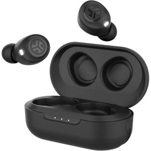 imageJLAB Audio Jbuds Air True Wireless Signature Bluetooth Earbuds Charging Case Black IP55 Sweat Resistance Bluetooth 50 Connection RenewedAir