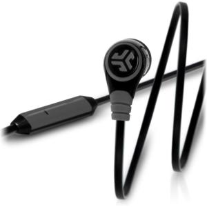 imageJLab Audio Diego inEar Earbud  10mm Neodymium Micro Driver  TangleFree Flat Cable  YConnector with 35mm Audio Jack  Builtin Microphone  PurpleTealMidnight Black  Gunmetal