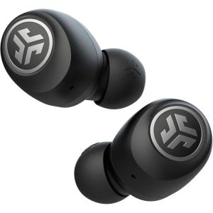 imageJLab Audio Go Air True Wireless Bluetooth Earbuds  Charging Case  Black  Dual Connect  IP44 Sweat Resistance  Bluetooth 50 Renewed