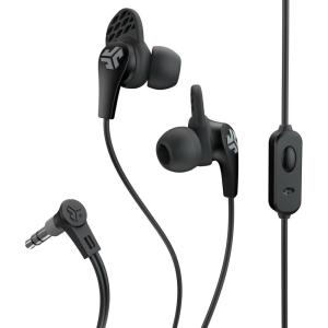 imageJLab Audio JBudsPRO Premium inEar Earbuds with Mic Guaranteed Fit Guaranteed for Life  Black