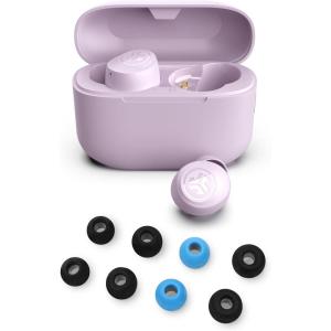 imageJLab Go Air Pop True Wireless Bluetooth Earbuds in Lilac Plus Cloud Foam Mnemonic Earbud Tips