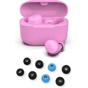 imageJLab Go Air Pop True Wireless Bluetooth Earbuds in Pink Plus Cloud Foam Mnemonic Earbud Tips
