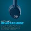 imageJLab JBuds Lux ANC Wireless Headphones Limited Edition Navy Hybrid Active Noise Cancelling Customizable Sound Spatial Audio Compatible Premium OverEar Bluetooth Headset