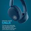 imageJLab JBuds Lux ANC Wireless Headphones Limited Edition Navy Hybrid Active Noise Cancelling Customizable Sound Spatial Audio Compatible Premium OverEar Bluetooth Headset