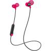 imageJLab Metal Wireless Rugged Earbuds BlackPink Titanium 8mm Drivers 6 Hour Battery Life Noise Isolation Bluetooth 50 IP55 Sweat Proof Rating Extra Gel Tips amp Cush FinsPink
