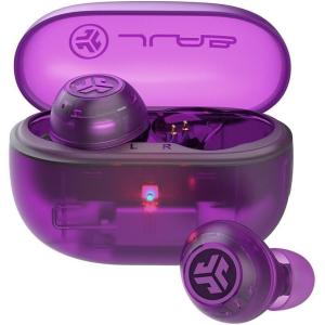 imageJLab Go Pop ANC True Wireless Earbuds Transparent Purple