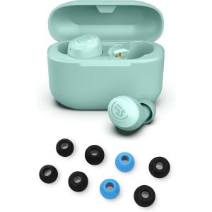 imageJLab Go Air Pop True Wireless Bluetooth Earbuds in Mint Plus Cloud Foam Mnemonic Earbud Tips