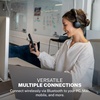 image:imageJLab Go Work Gen 3 Wireless Headset Boom Microphone Noise Cancelling Mic USBC Dongle Bluetooth Multipoint Black