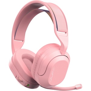 image:imageJLab Nightfall Wireless Gaming Headset Pink AllNight Comfort 50mm Drivers and Sound Isolating Inner Shelf FliptoMute Rotating Mic Dual Wireless Connections Customize Options with The Lab App